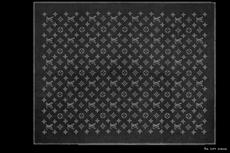 BLANKET THROW CUSTOM BLACK LV 0729